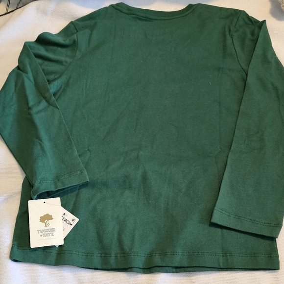 Tucker + Tate Long Sleeve Tee Shirt Peanuts Snoopy Woodstock Unisex Size 7 NEW - Picture 5 of 5